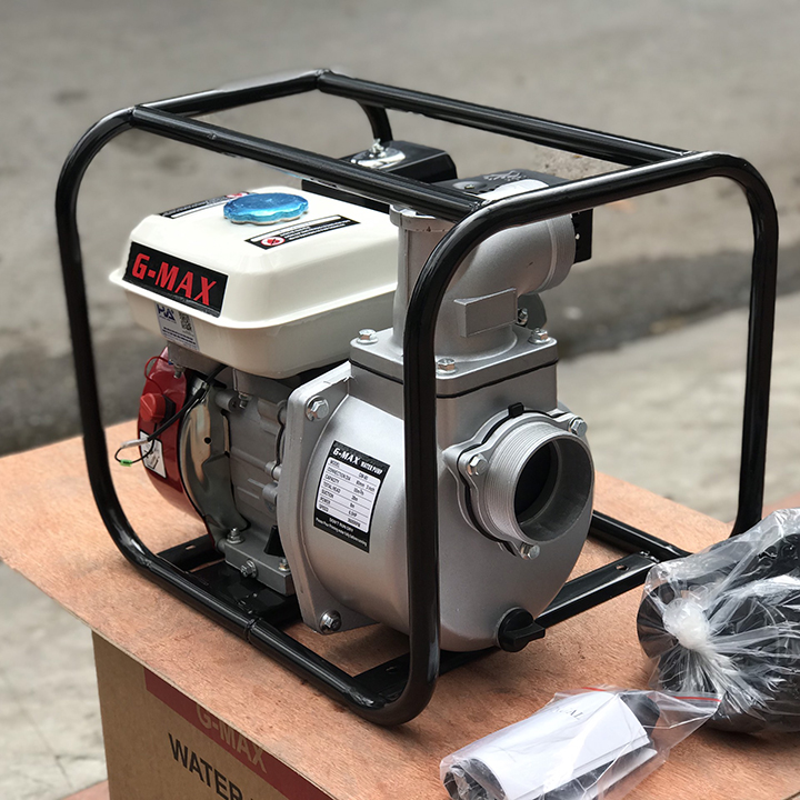 Máy Bơm Nước Chạy Xăng 6.5HP Gmax GM-80