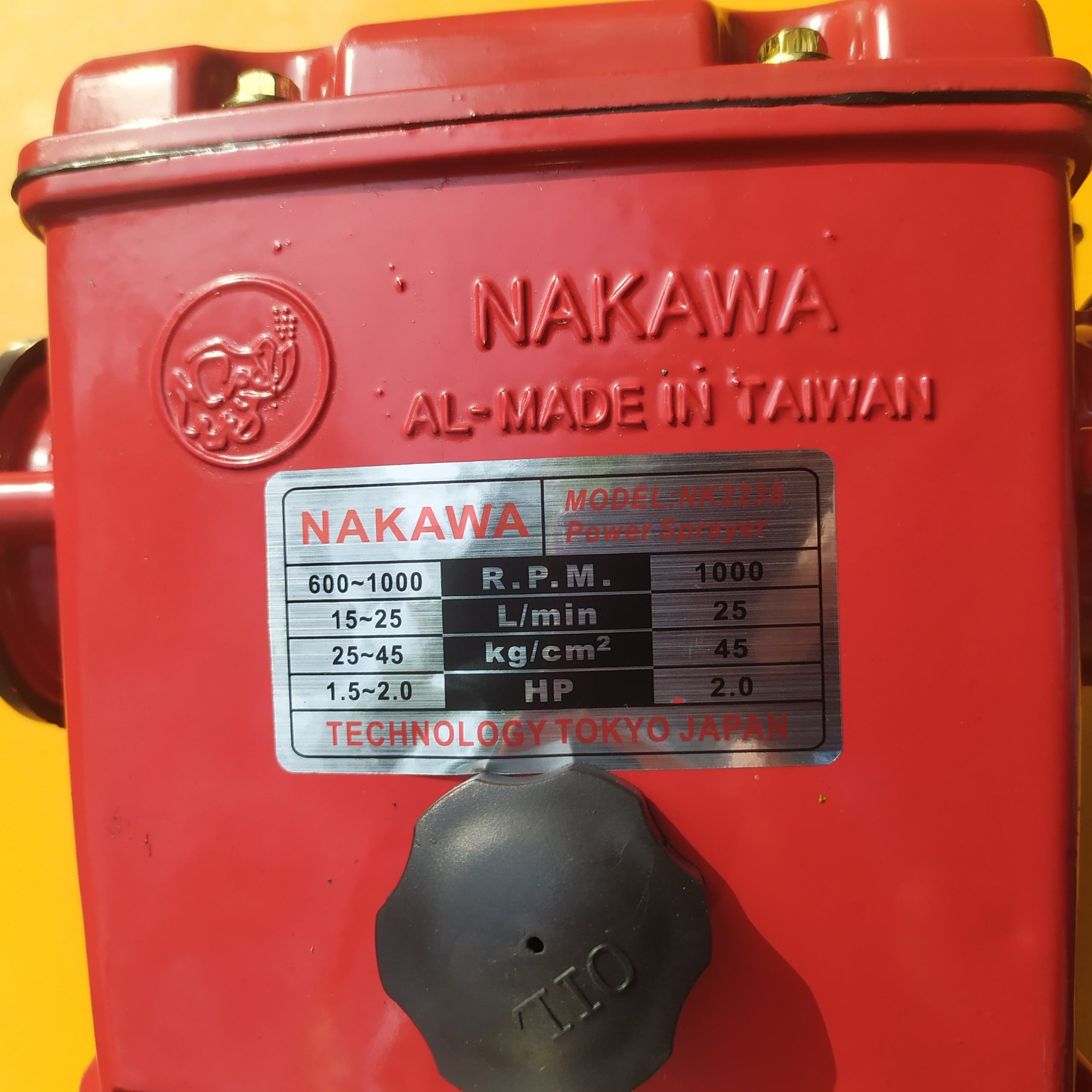 Đầu Phun Xịt Áp Lực 1.5HP Nakawa NK-2238 4