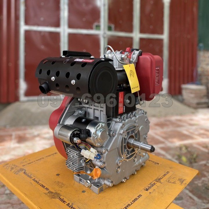 Động Cơ Dầu 10.7HP Koop KD195FE Có Đề