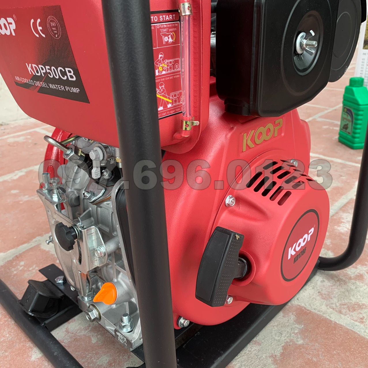 Máy Bơm Nước Chạy Dầu Cao Áp Koop 4kw KDP50CB