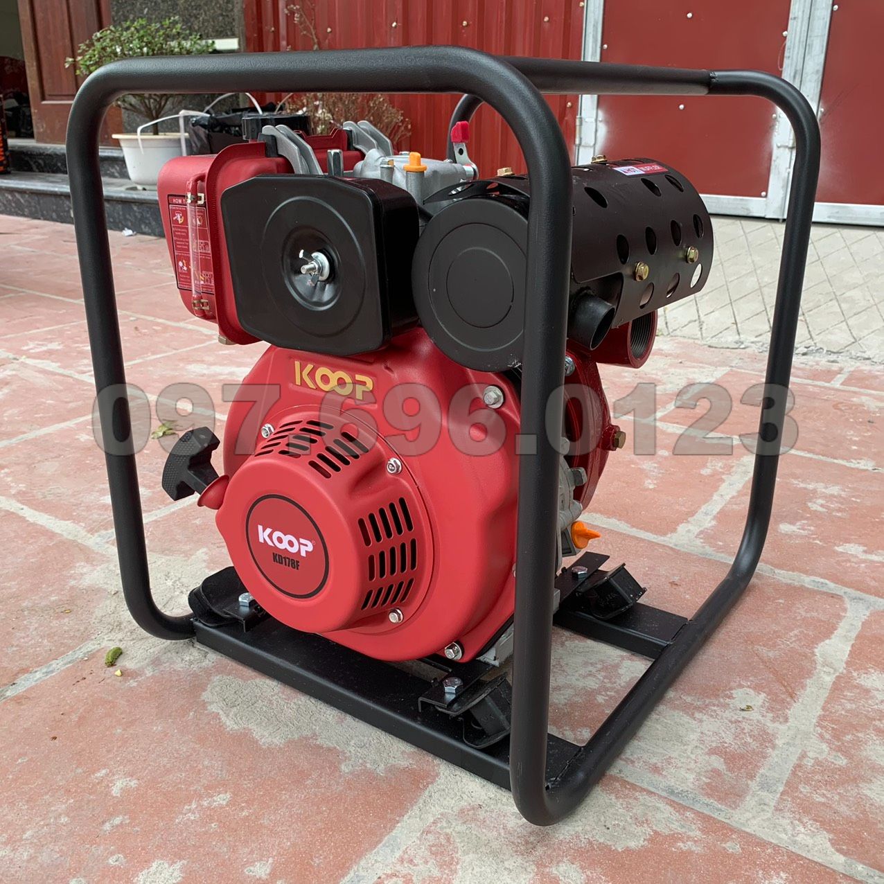 Máy Bơm Nước Chạy Dầu Cao Áp Koop 4kw KDP50CB