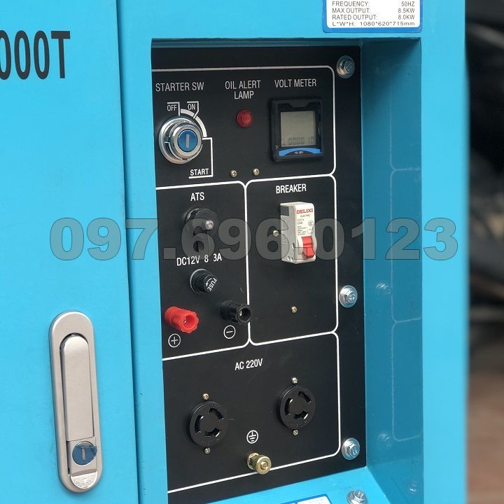 Máy Phát Điện Chạy Dầu 8Kw Yamanisan YM11000T