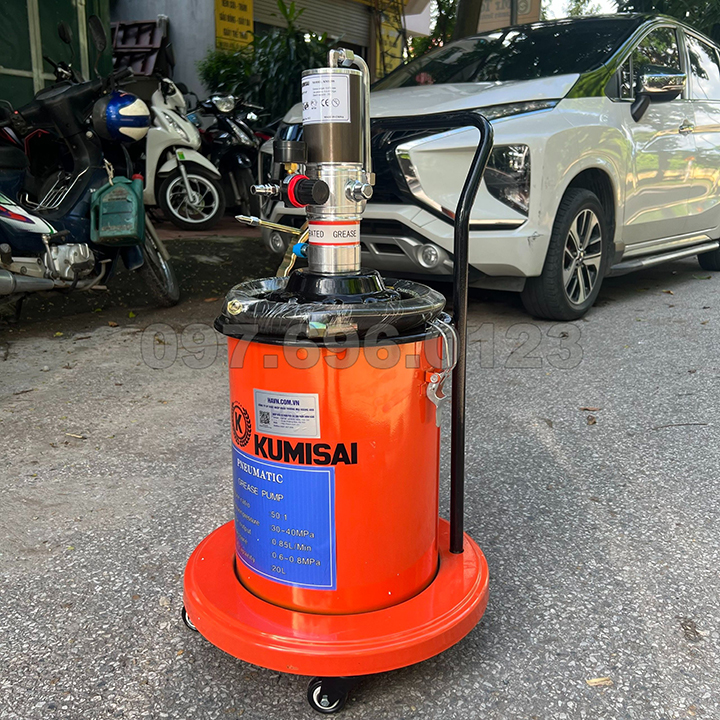 Máy Bơm Mỡ Kumisai 20L KMS-20S