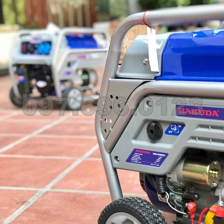 Máy Phát Điện Chạy Xăng 3kw Hakuda HKD 8300EX 6