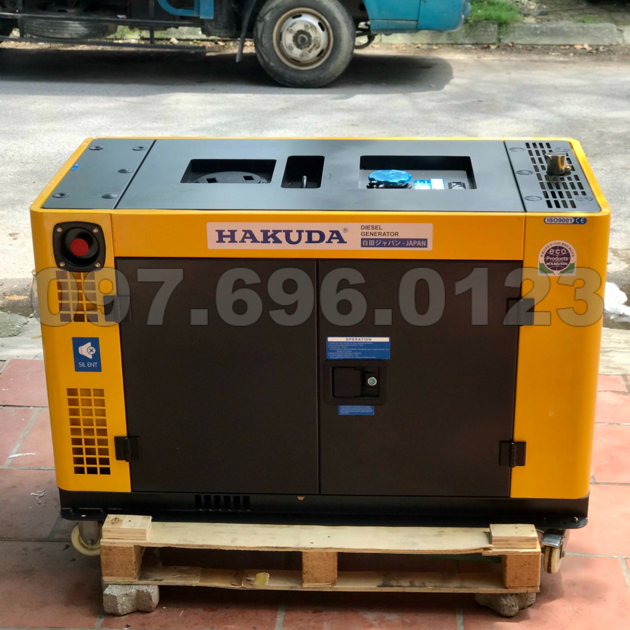 Máy Phát Điện Chạy Dầu 10kw Hakuda HKD 12000V