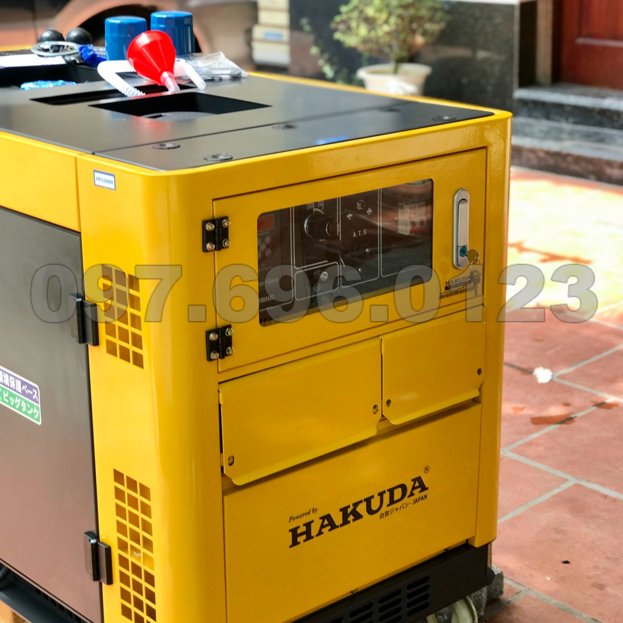 Máy Phát Điện Chạy Dầu 10kw Hakuda HKD 12000V