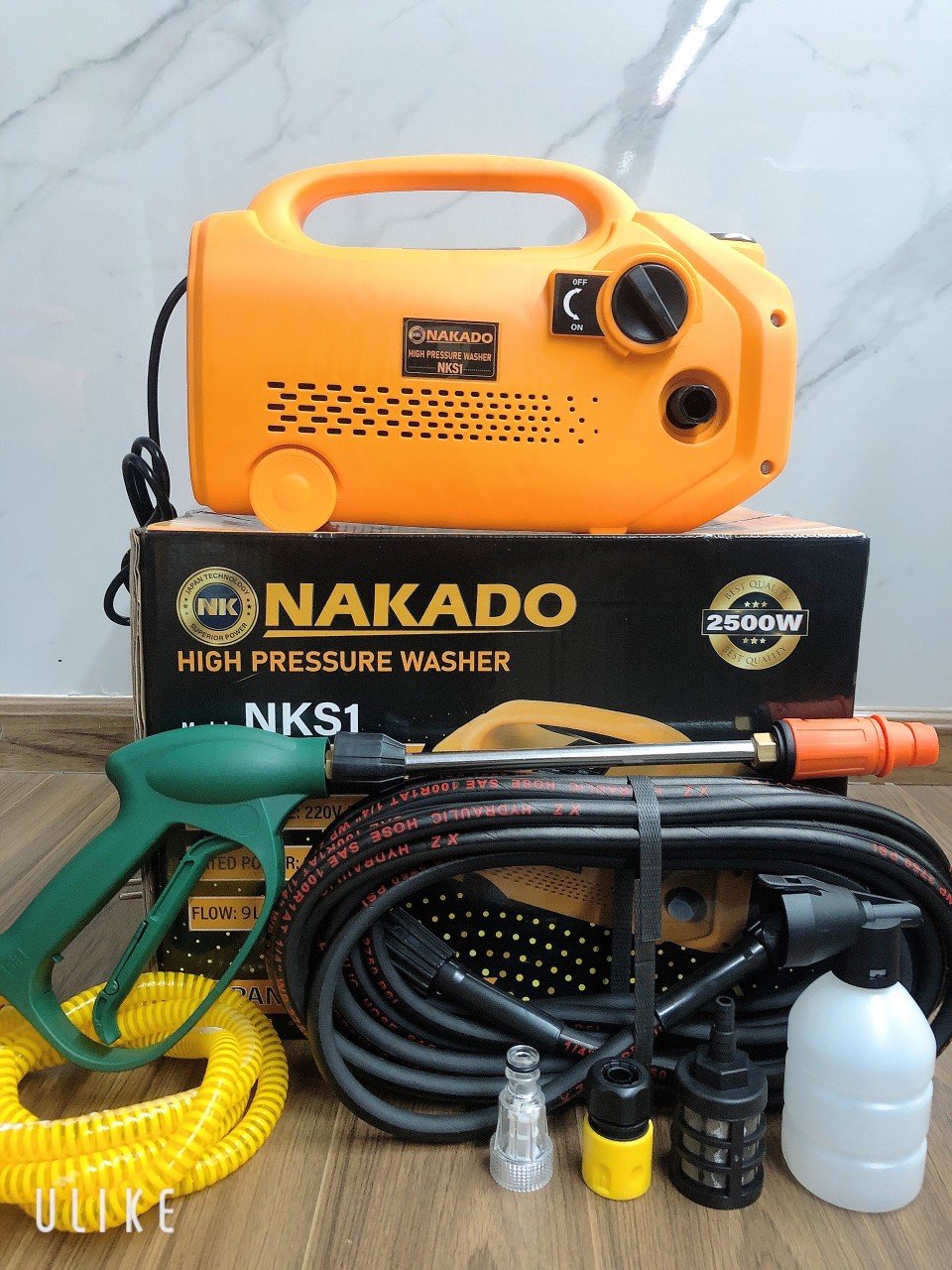 Máy Rửa Xe 2500W Nakado NKS1