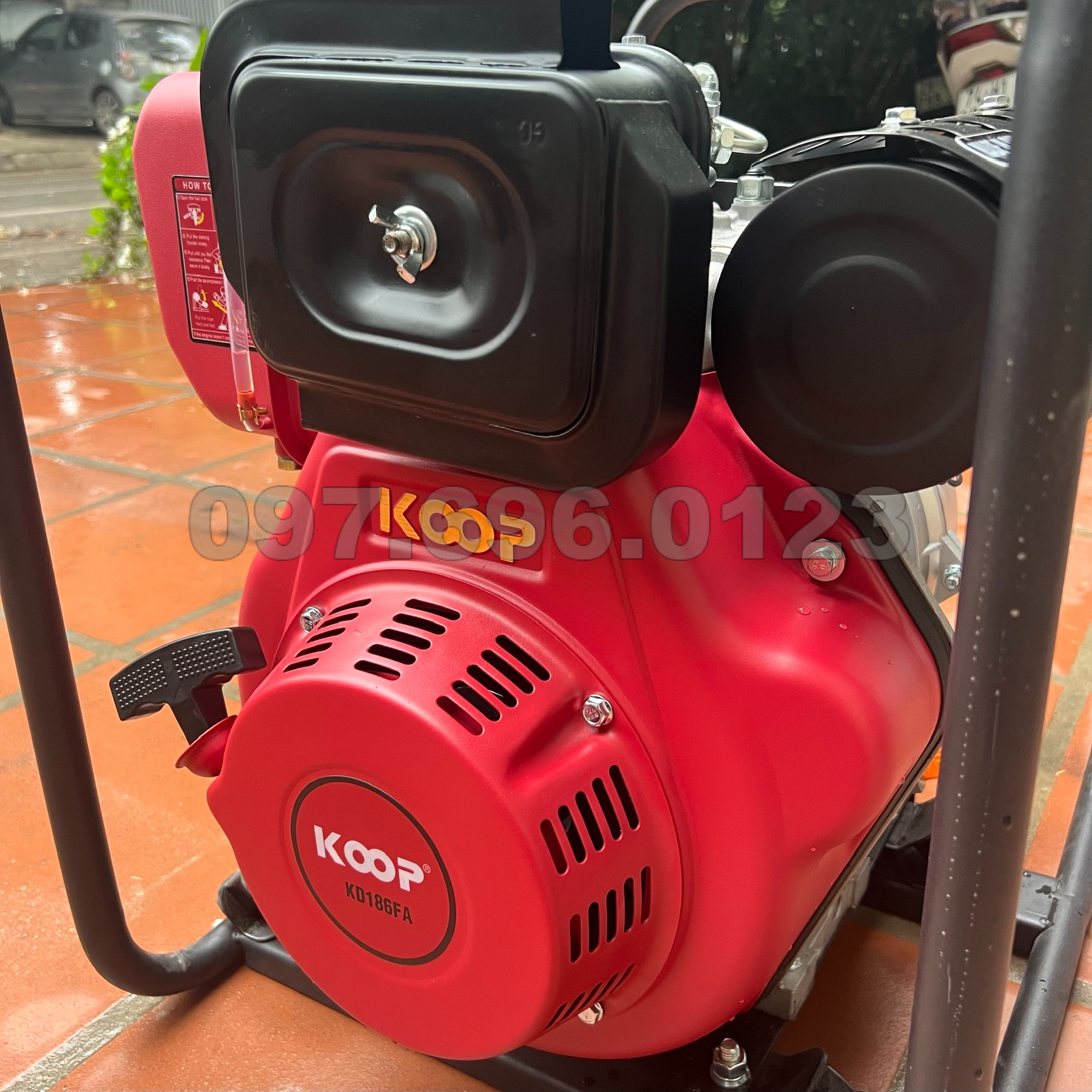 Máy Bơm Nước Chạy Dầu 6.6kw Koop KDP50HB