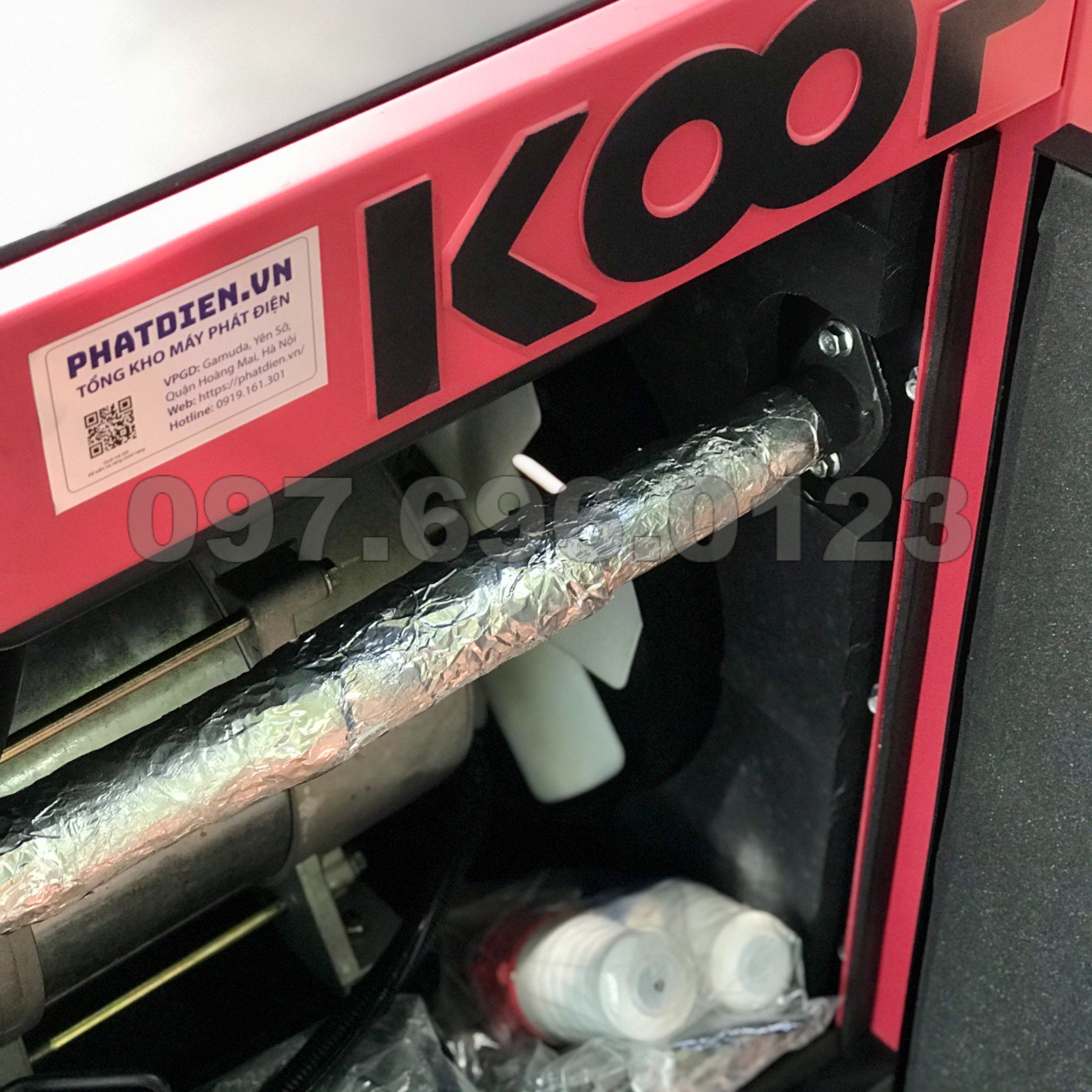 Máy Phát Điện Chạy Dầu 12Kw Koop KDF16000Q 3 Pha