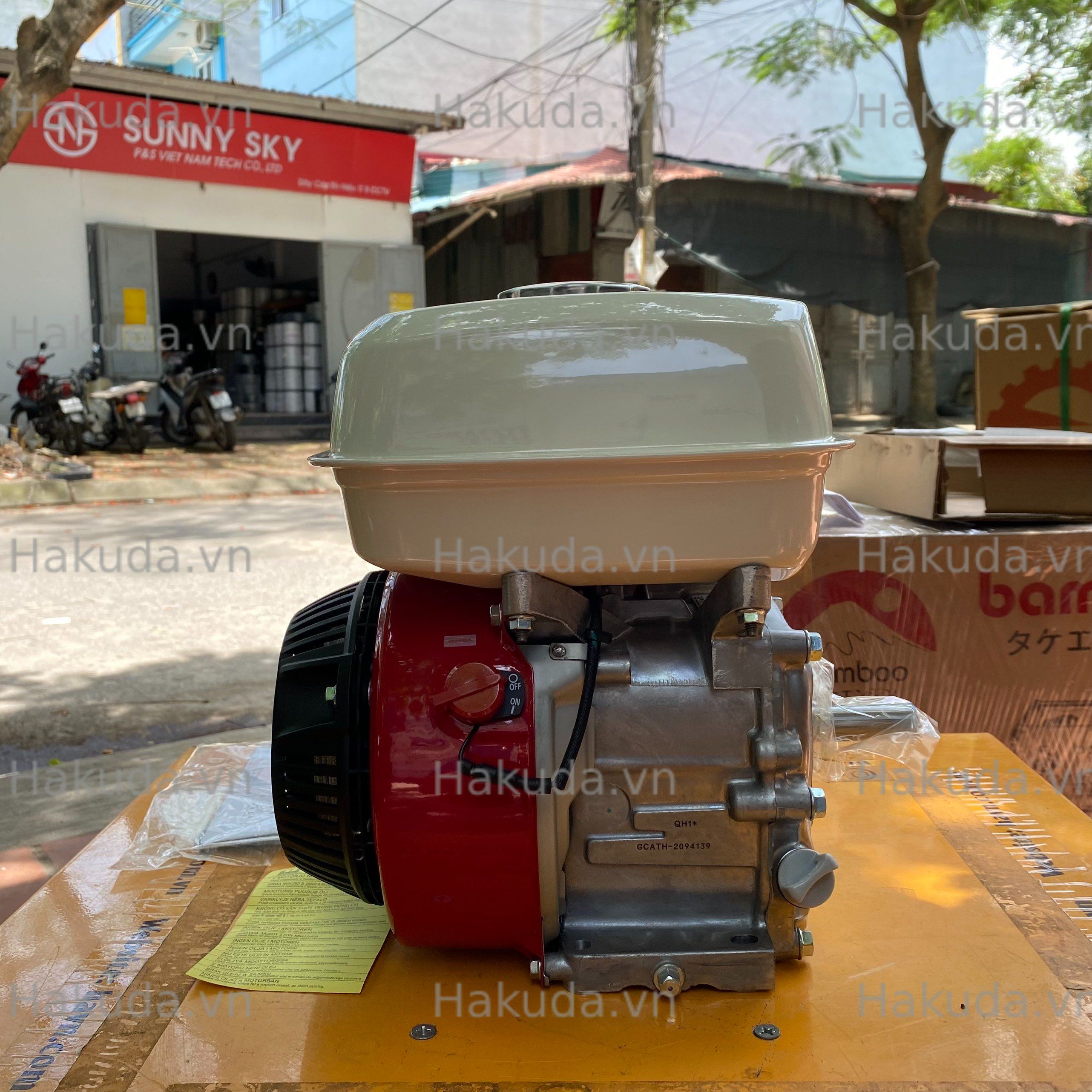 Động Cơ Xăng Honda GP200H QH1 6.5HP