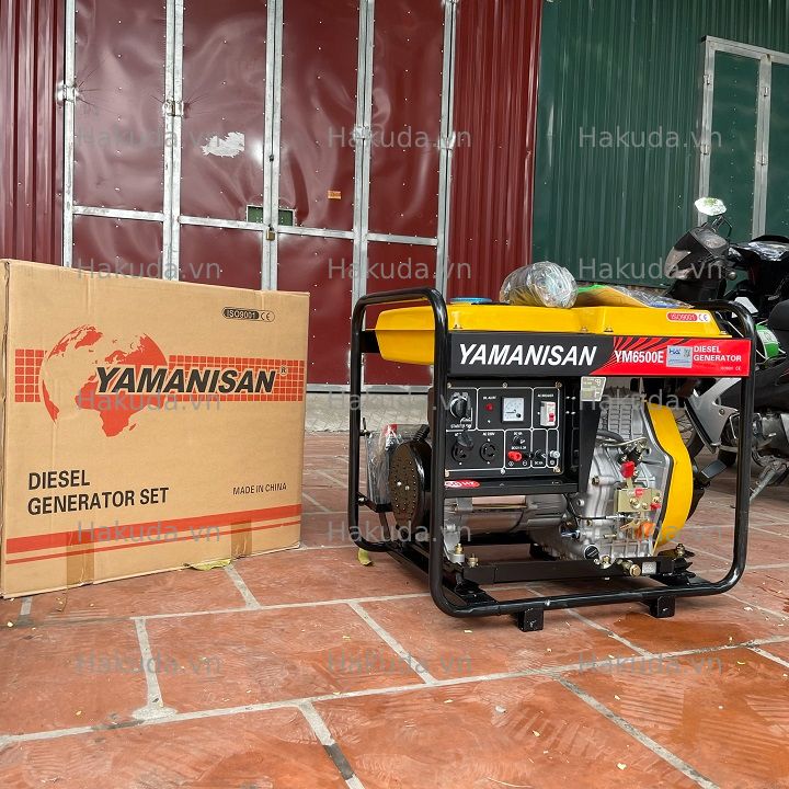 Máy Phát Điện Chạy Dầu 5Kw Yamanisan YM6500E 12