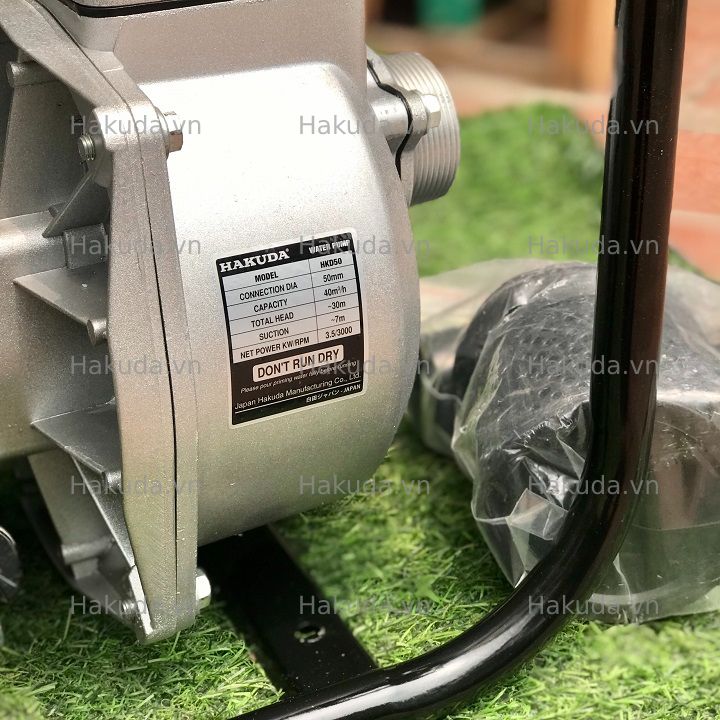 Máy Bơm Nước Chạy Xăng 6hp Hakuda HKD50 6