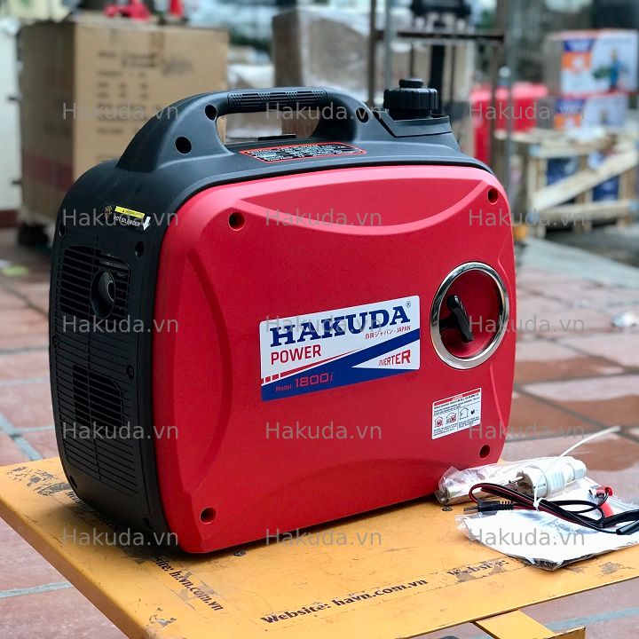 Máy Phát Điện Chạy Xăng 1.8Kva Hakuda HKD1800 Siêu Cách Âm 6