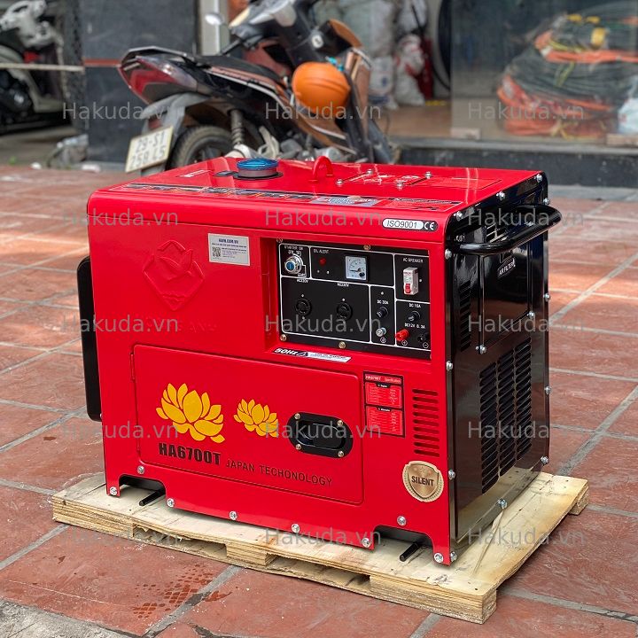 Máy Phát Điện Chạy Dầu Hoàng Anh 5Kw HA6700T