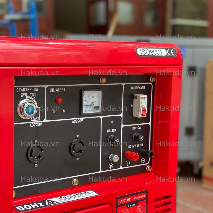 Máy Phát Điện Chạy Dầu Hoàng Anh 5Kw HA6700T