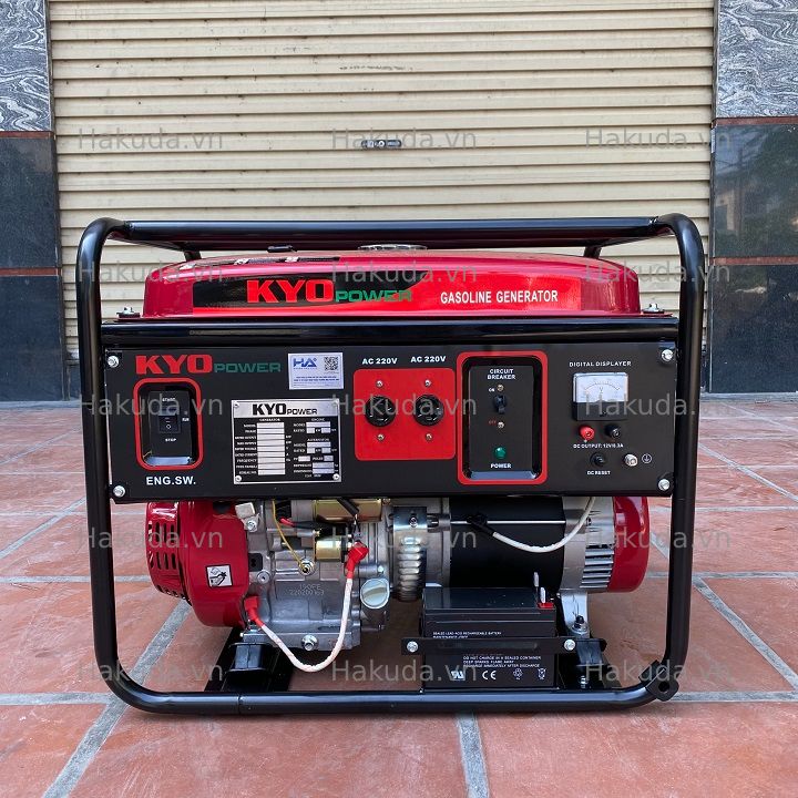 Máy Phát Điện Chạy Xăng 5KVA Kyo Power THG6500KXS Đề