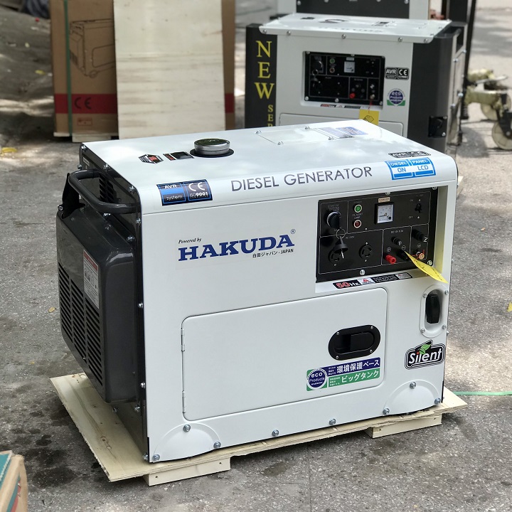 Máy Phát Điện Chạy Dầu 7Kw Hakuda HKD8700T