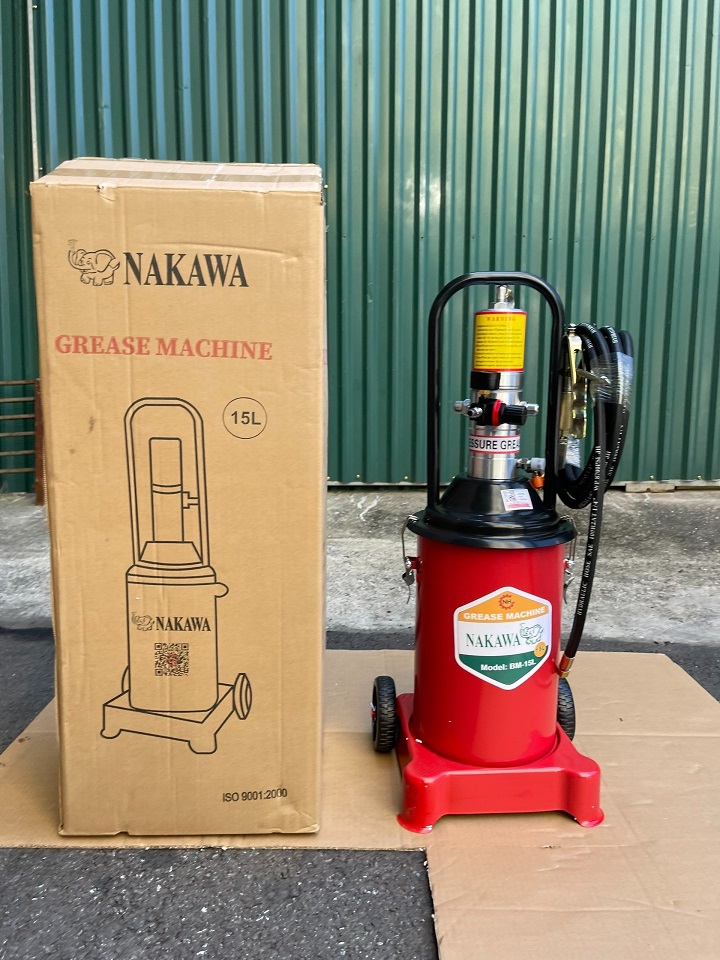 Máy Bơm Mỡ Nakawa 15L BM-15L