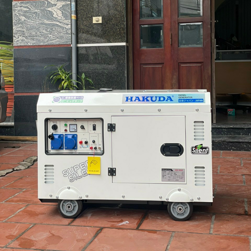 Máy Phát Điện Hakuda Chạy Dầu HKD 10KVA