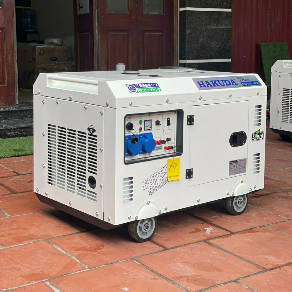 Máy Phát Điện Hakuda Chạy Dầu HKD 10KVA