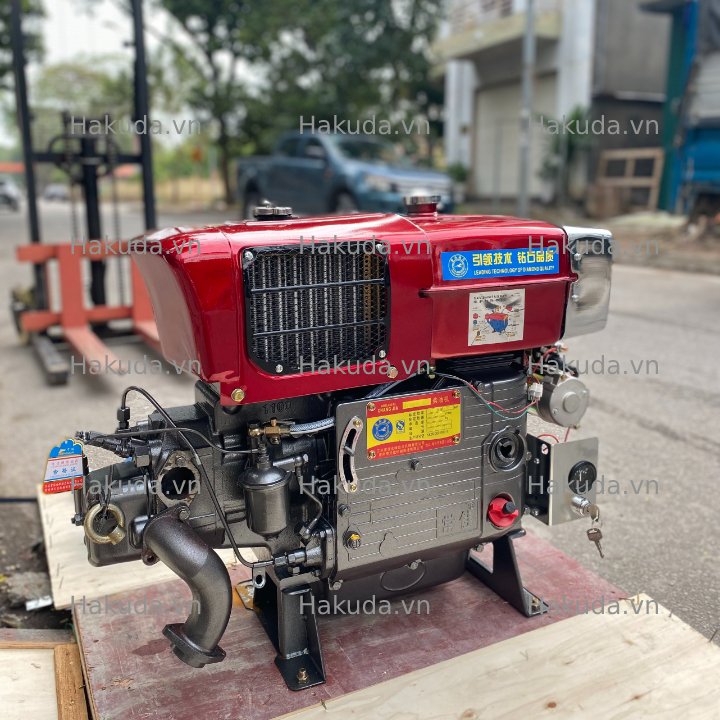 Máy Nổ Dầu 15Hp Changjia ZS1100NM (D15 Gió Đèn Đề )