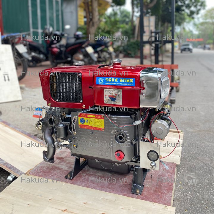 Máy Nổ Dầu 15Hp Changjia ZS1100NM (D15 Gió Đèn Đề )