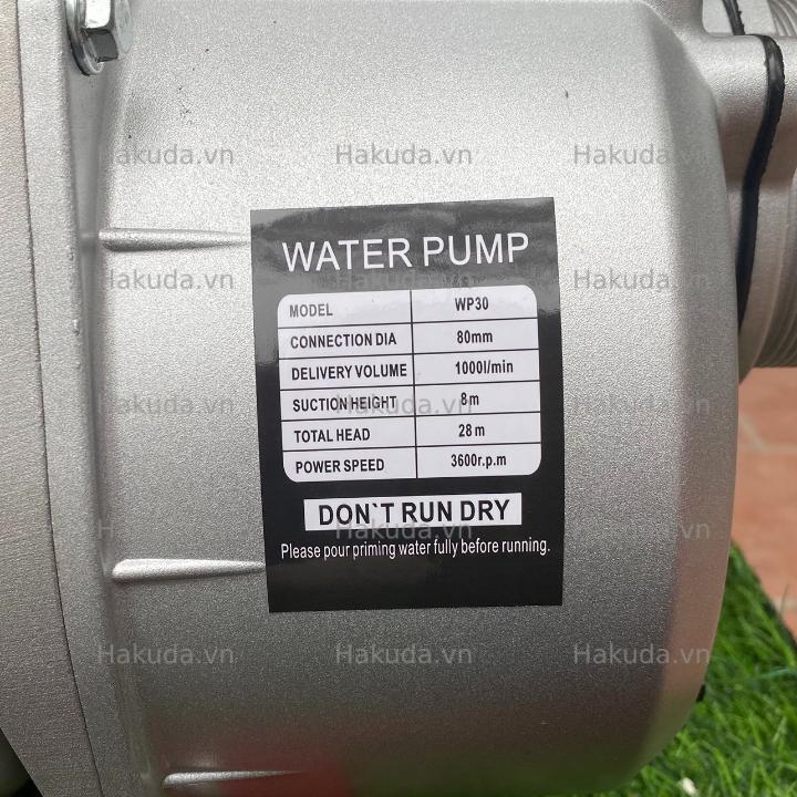 Máy Bơm Nước Chạy Dầu Osaika 6.5HP WP30