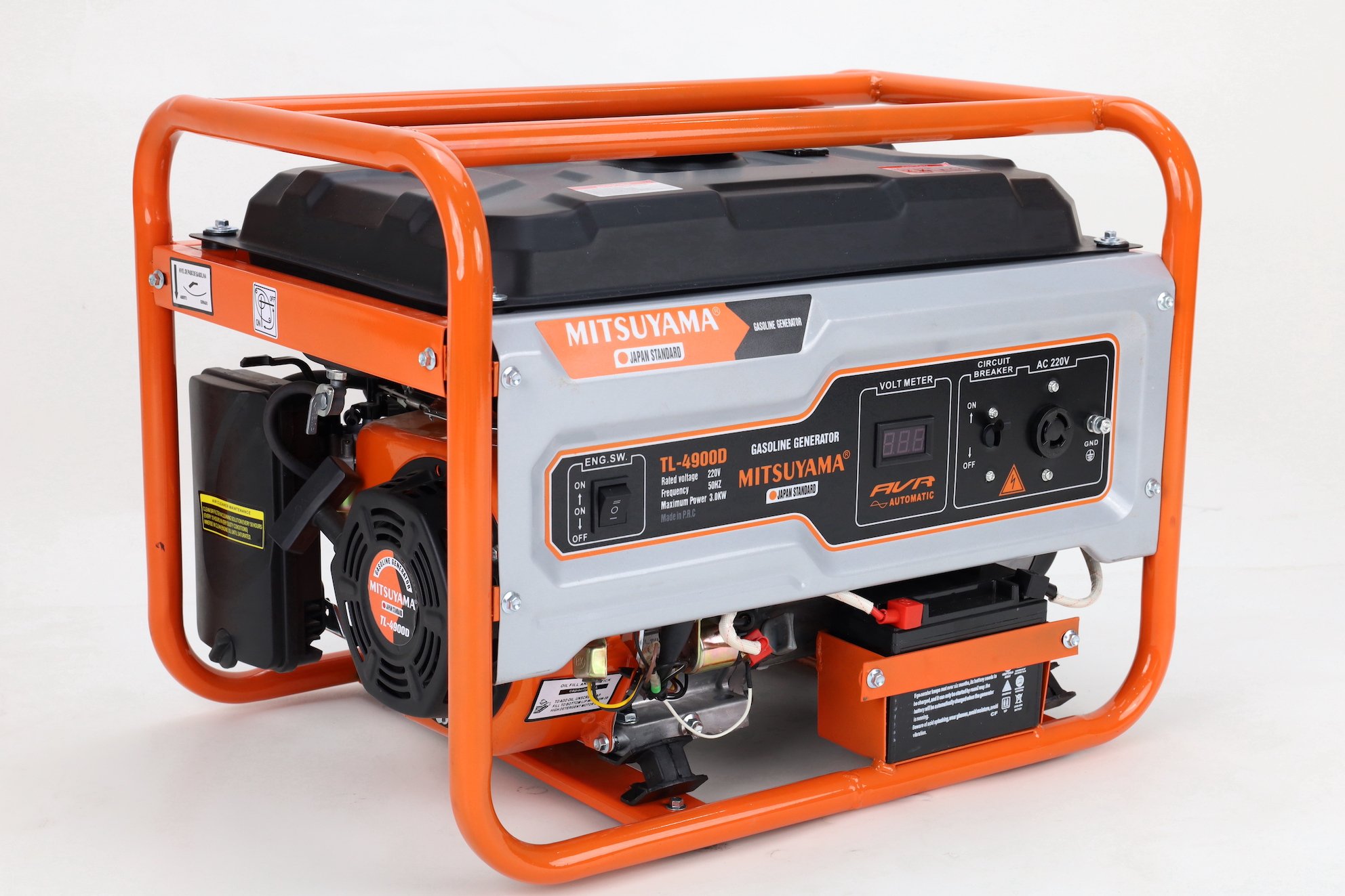 Máy Phát Điện 3Kw Chạy Xăng Mitsuyama TL-4900D Đề