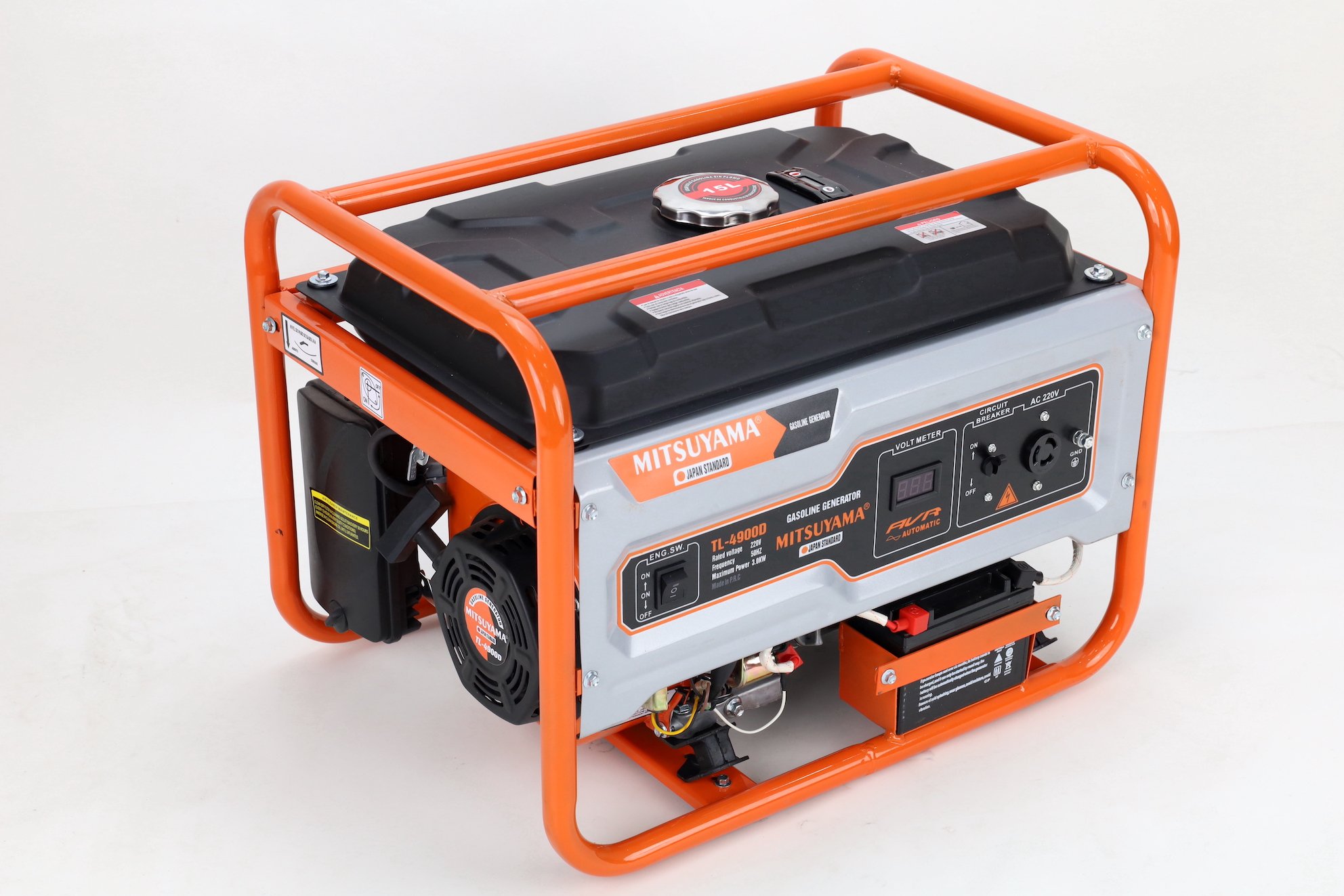 Máy Phát Điện 3Kw Chạy Xăng Mitsuyama TL-4900D Đề