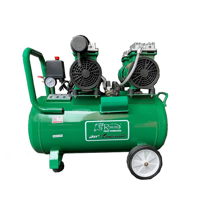 Máy Nén Khí Không Dầu 1600W Romano ROMA750/50 50L