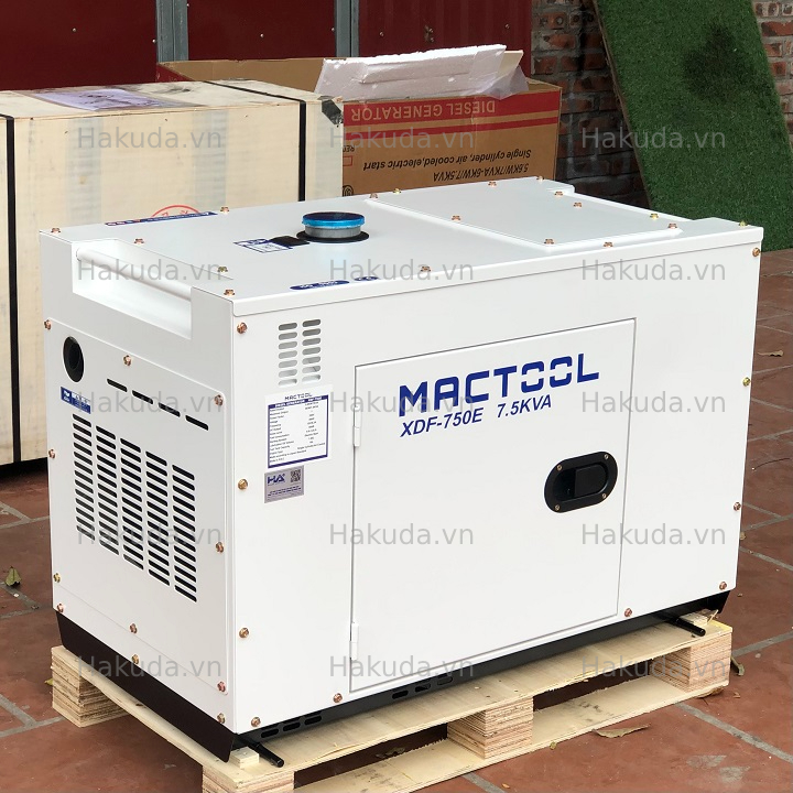 Máy Phát Điện 6Kw Chạy Dầu Mactool XDF-750E