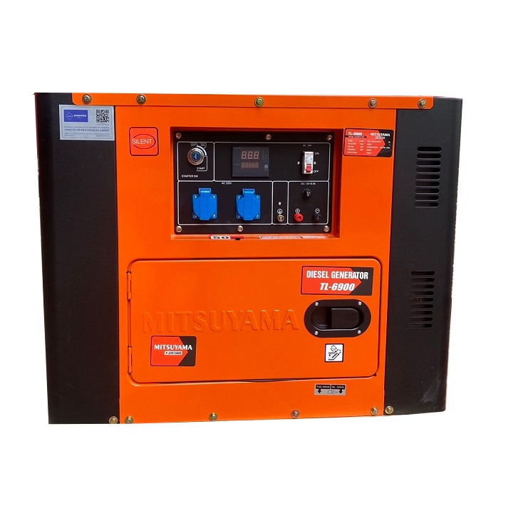 Máy Phát Điện Chạy Dầu 5Kw Mitsuyama TL-6900