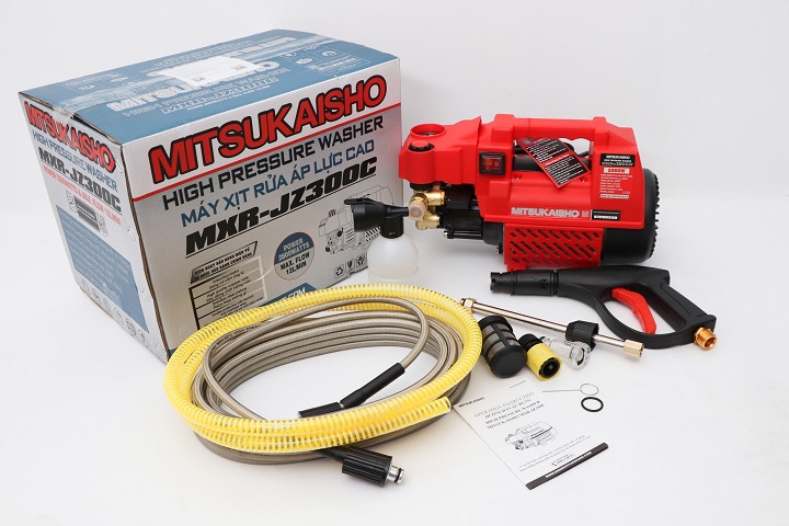Máy Rửa Xe  Gia Đình 2800W Mitsukaisho MXR-JZ300C