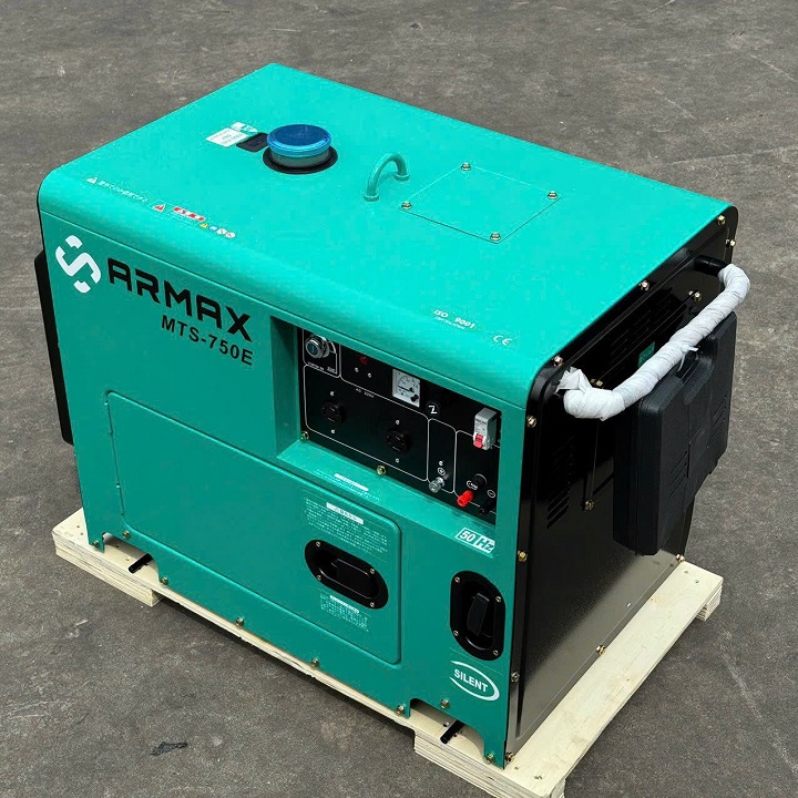 Máy Phát Điện Chạy Dầu 6Kw Armax MTS-750E