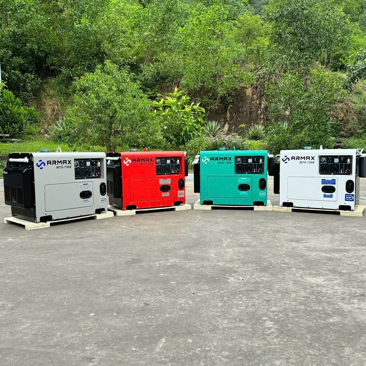 Máy Phát Điện Chạy Dầu 6Kw Armax MTS-750E
