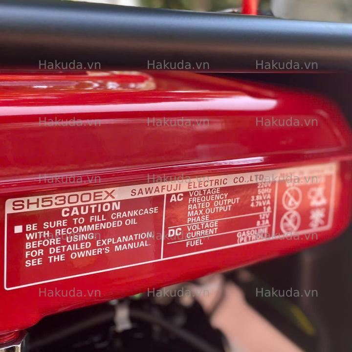 Máy Phát Điện Chạy Xăng 4.7KVA Elemax SH5300EX