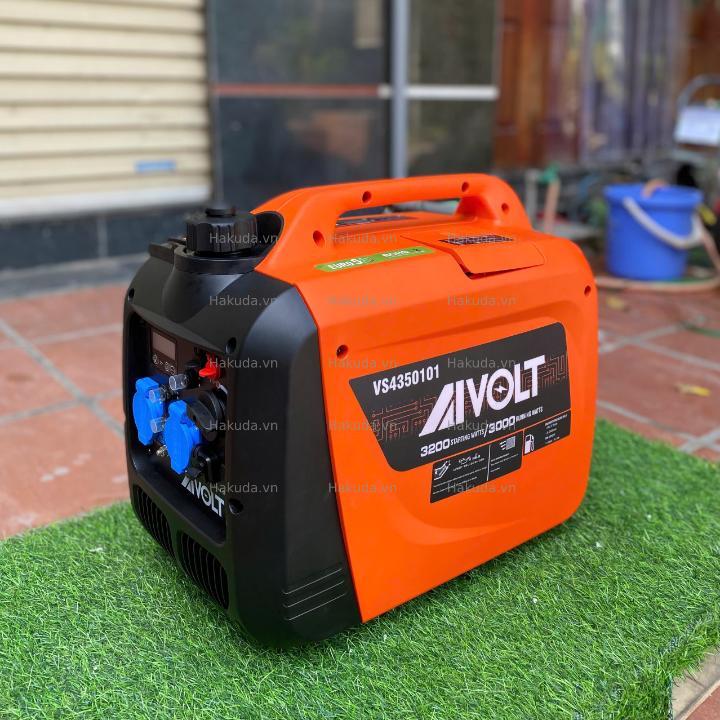 Máy Phát Điện Chạy Xăng 3Kw Aivolt VS4350101 Inverter Siêu Cách Âm