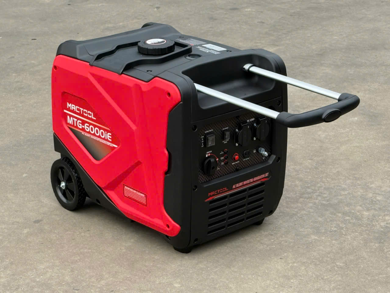 Máy Phát Điện Mactool Chạy Xăng 4KW MTG-6000iE Inverter