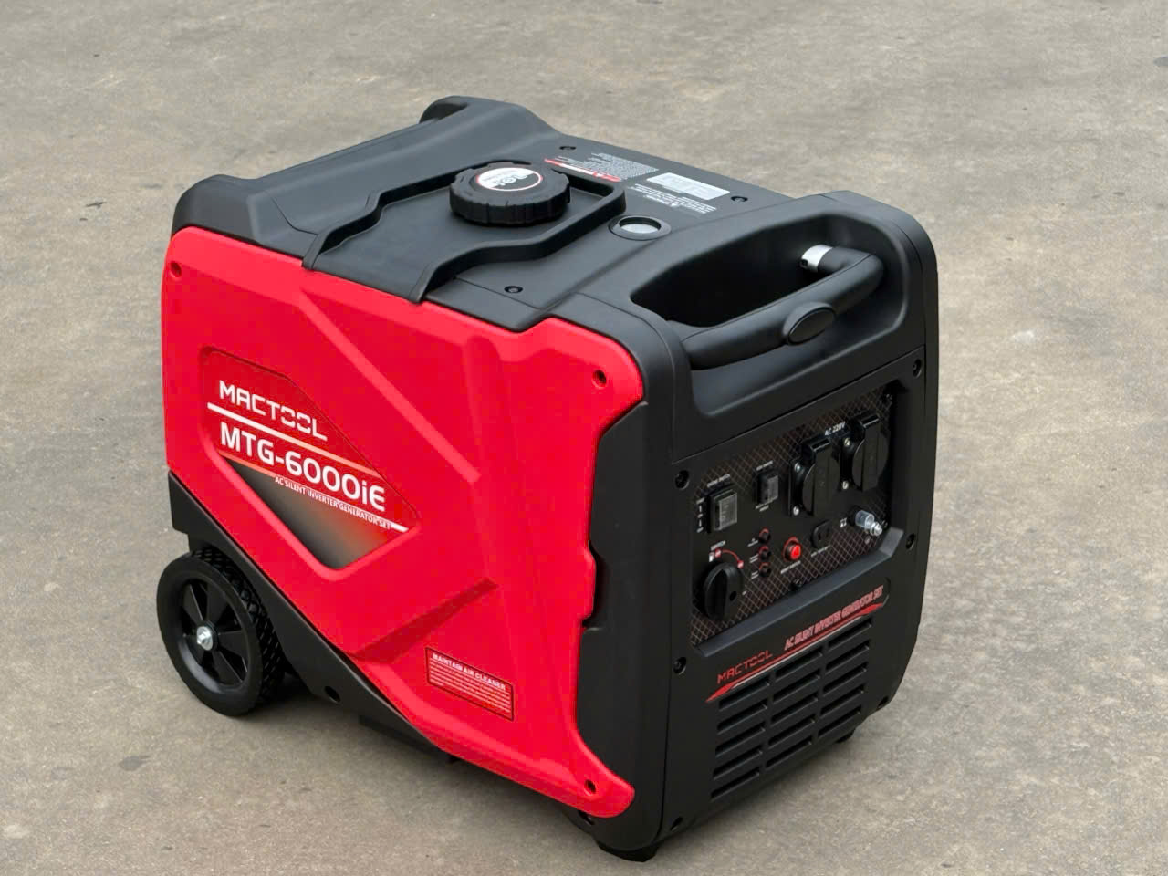 Máy Phát Điện Mactool Chạy Xăng 4KW MTG-6000iE Inverter