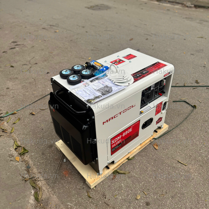 Máy Phát Điện Chạy Dầu 6Kw Mactool XDM-880E