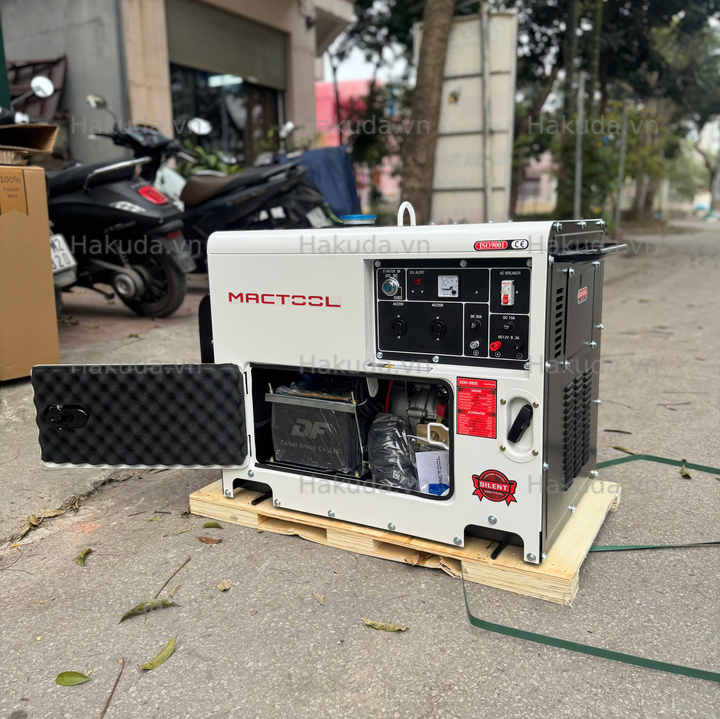 Máy Phát Điện Chạy Dầu 6Kw Mactool XDM-880E