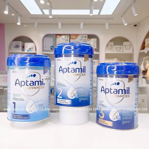 Có nên mua sữa Aptamil Advanced mẫu mới của Anh không?