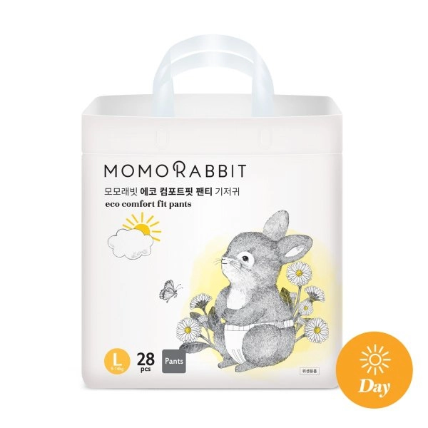 6 lý do mẹ nên mua bỉm quần ban ngày Momo Rabbit Eco Comfort Fit Hàn Quốc cho bé