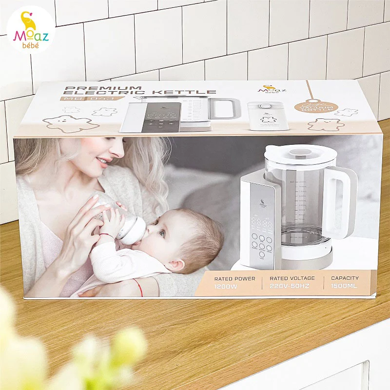 Bình đun nước pha sữa Moaz bebe MB-043