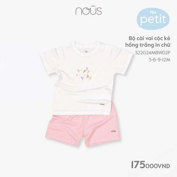 Bộ cài vai cộc Nous