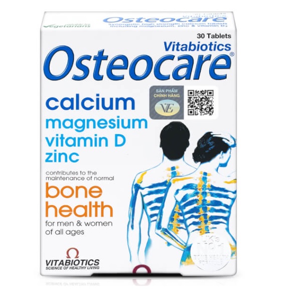 Sản phẩm canxi Osteocare 30 viên cho bà bầu (hàng Anh)
