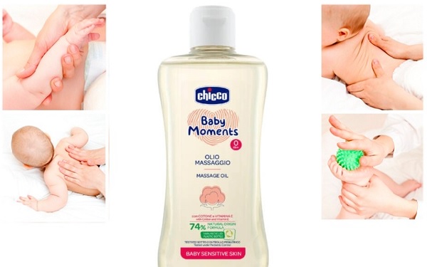 Hướng dẫn sử dụng dầu massage Chicco