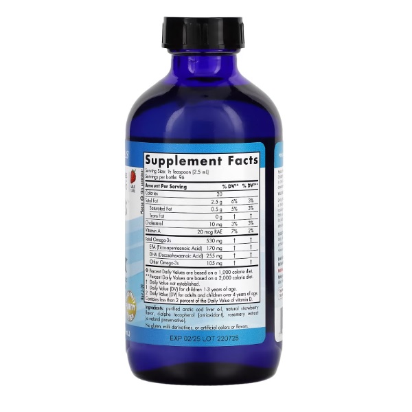 Children's DHA Nordic Naturals cho bé từ 1 - 6 tuổi