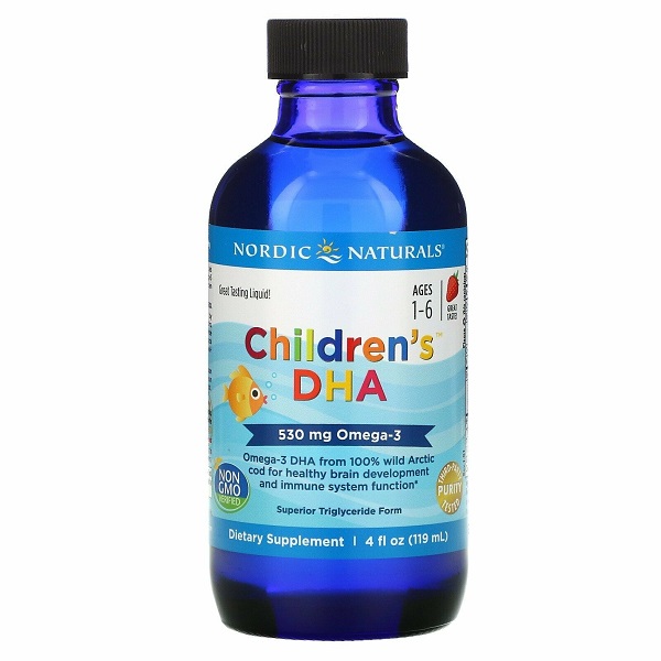 Children's DHA Nordic Naturals cho bé từ 1 - 6 tuổi
