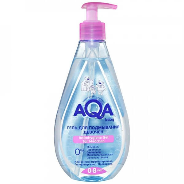 Dung dịch vệ sinh bé gái Aqua